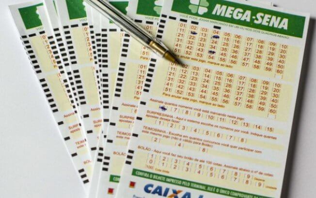 folhetos da mega-sena