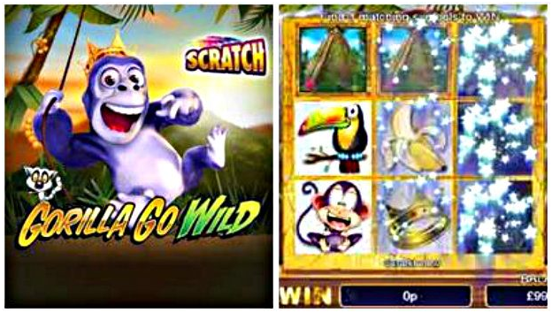 Gorilla Go Wild Scratchie para jogar