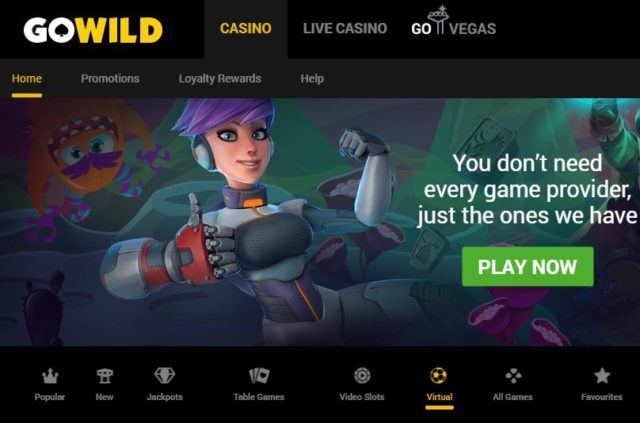 cassino online Go Wild