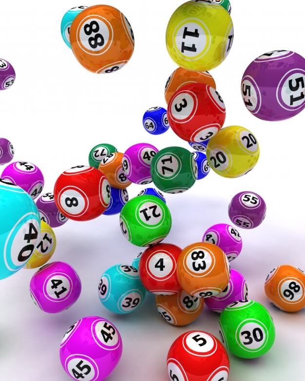 bolas coloridas de sorteio