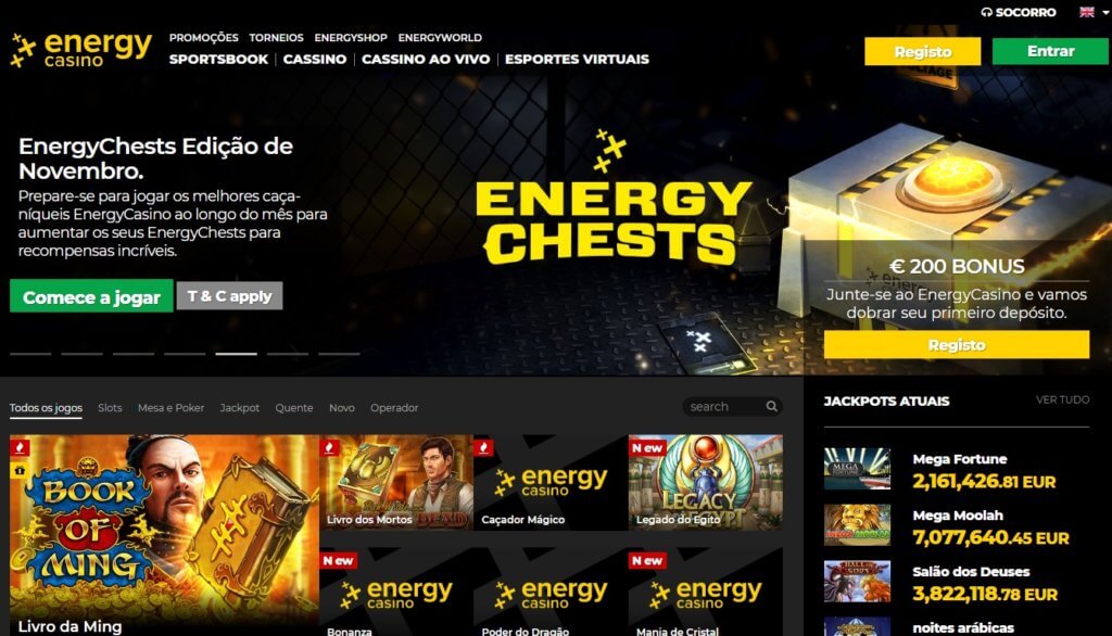 energy casino online
