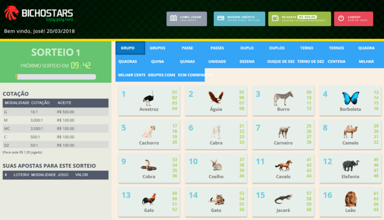Jogo do bicho online conheça 3 sites para jogar