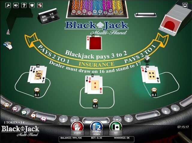 jogos blackjack online