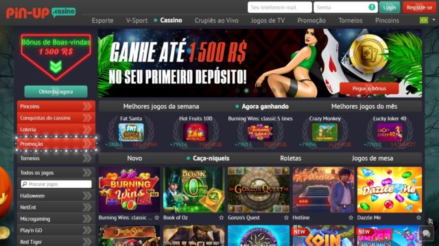 cassino online jogos